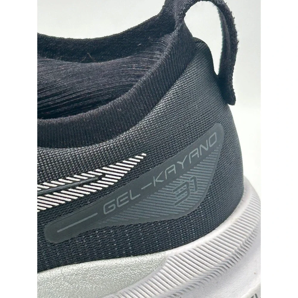 ASICS Gel-Kayano 31 Running Shoes Womens 10 Black White FF Blast Plus 1012B670